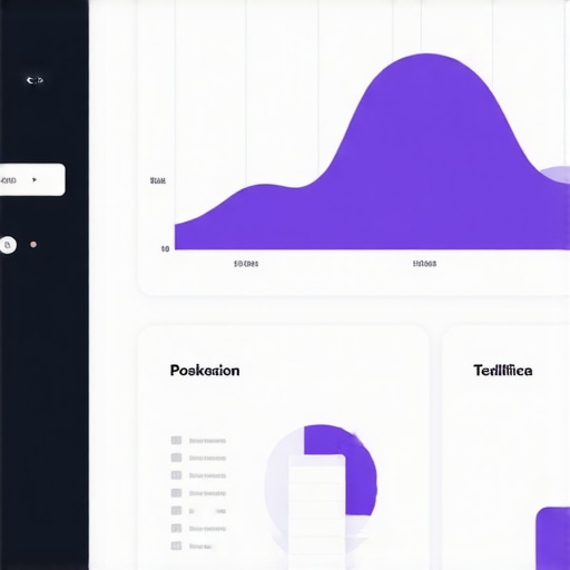 Analytics dashboard with local search data