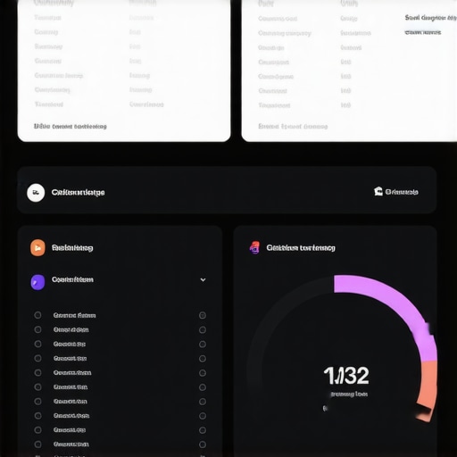 Dashboard showing local SEO metrics and citation status