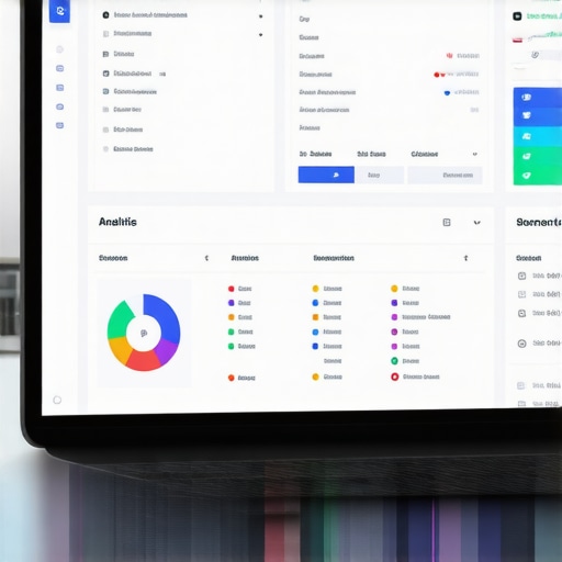 Person analyzing local SEO data on a laptop for map ranking maintenance