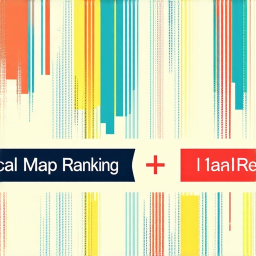 Misconceptions in Map Rankings Infographic illustrating myths and truths about local map result optimization.