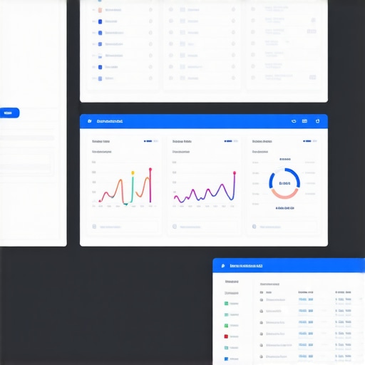 Screenshots of dashboards from BrightLocal and Google Business Profile managing local search rankings.