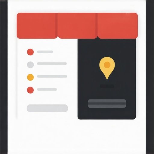 Business owner editing local business info on Google My Business