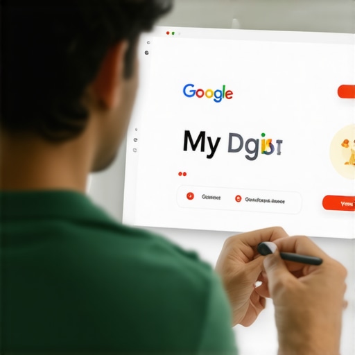 Business owner updating local business profile on Google with community involvement.